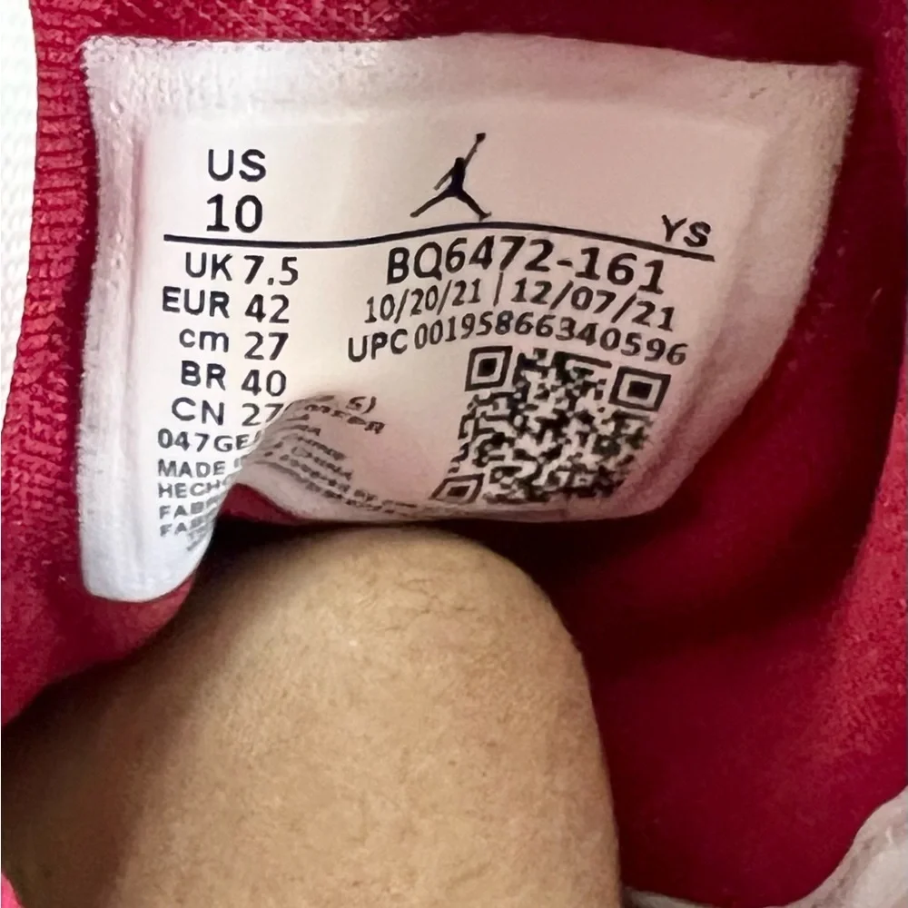 Air Jordan 1 Mid Reverse Chicago Men’s Size 8.5 Women’s Size 10 Sneakers - Picture 9 of 10